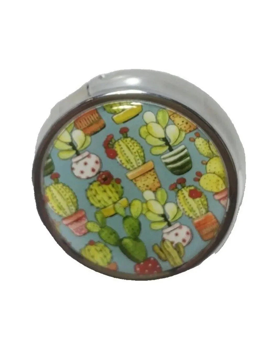 Medicine Pill Holder 3 Compartments Divider Easy Carry In Purse Take Along Small